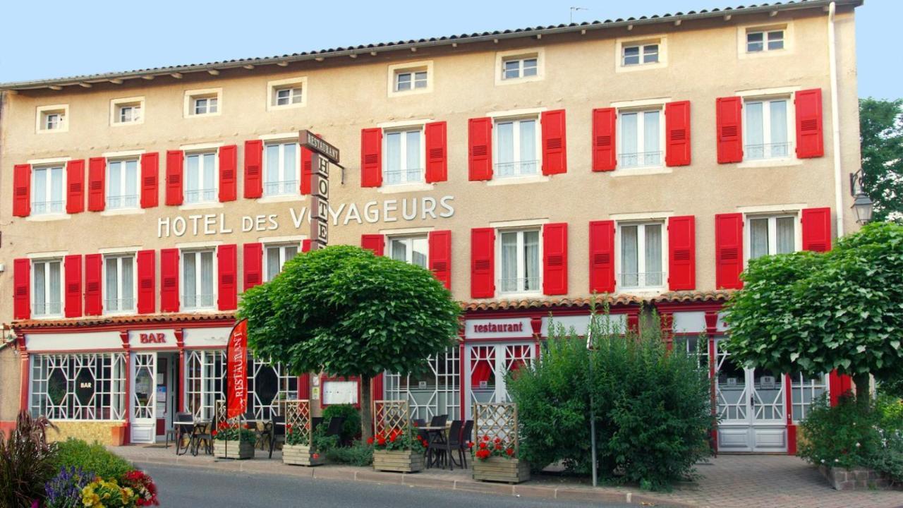 Logis Hotel Restaurant Des Voyageurs Saint-Paulien Exteriör bild
